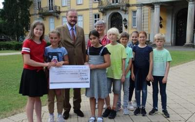 Grundschüler spenden für Ukraine-Hilfe