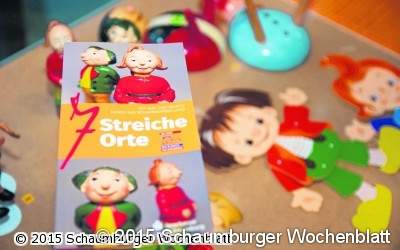 Sieben Streiche, sieben Orte, sieben Stempel