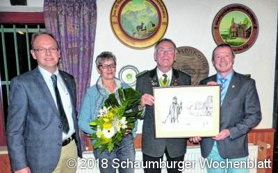 Urkunde für Rainer Brinkmann