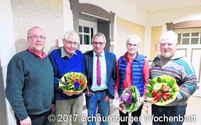 Blumen und Präsente zum Abschied