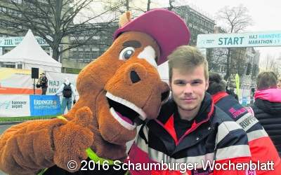 ﻿Johanniter bei dem Marathon im Einsatz