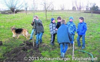 Zuwachs auf der NABU Streuobstwiese
