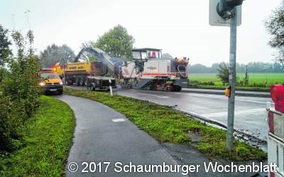 Der Autobahnanschluss ist am Dienstag wieder frei