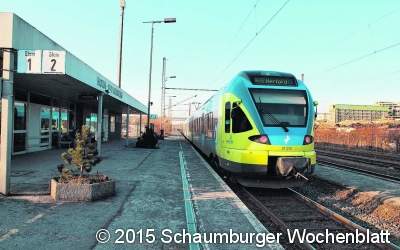 Bahnsteig wird modernisiert