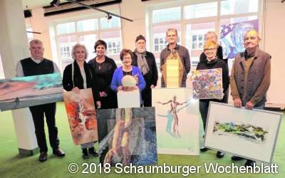 Eine Kunstausstellung mit Wortspielen