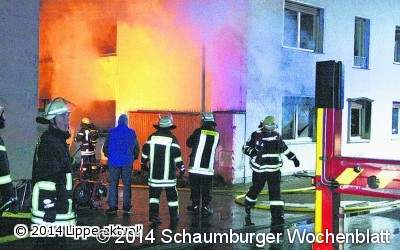 Drei Verletzte bei Hausbrand