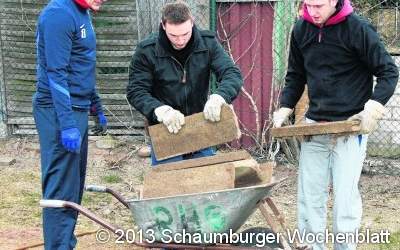 Sportler halten großen Frühjahrsputz