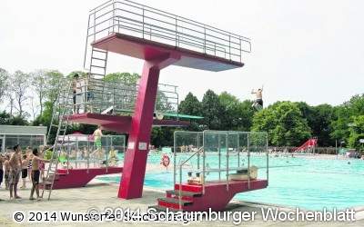 Vor den Sommerferien Kinderfest im Freibad