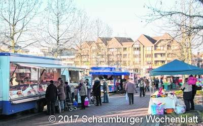Die Besucher kommen wegen der Atmosphäre zum Markt, die die körperlichen Sinne anspricht