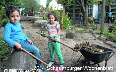 Herbstputz im Kinderhaus