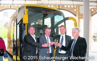 Der Postbus hält jetzt auch in Bad Salzuflen