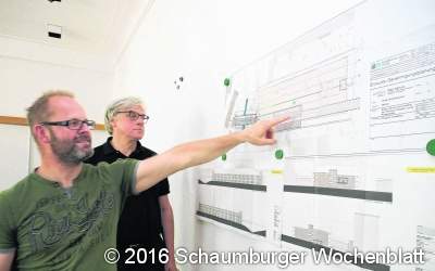 Baubeginn des Parkhaus am Finanzamt