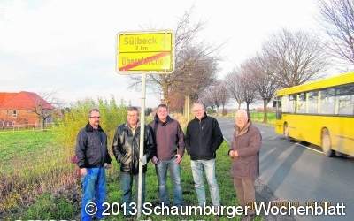 Mehr Sicherheit auf dem Sülbecker Weg Viel genutzter Weg ohne Raum für Fußgänger und Radfahrer