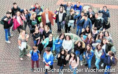 Junge Botschafter ihres Landes