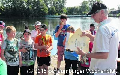 Ferienspaßler zu Gast bei den Modellbauern