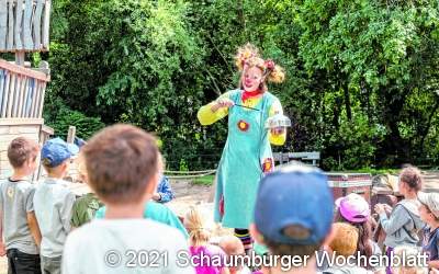 Eine Clownin kommt
nach Corona