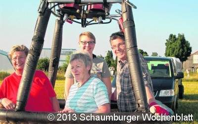 Über den Dächern schweben