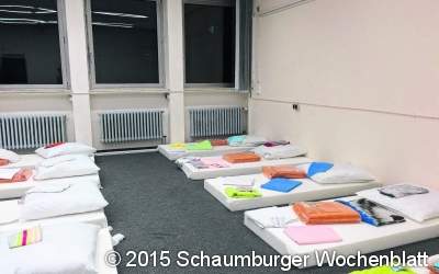 Essen und ein fester Schlafplatz für die Flüchtlinge sind kein Luxus