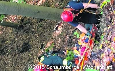 Verpfuffung im Wetterschacht