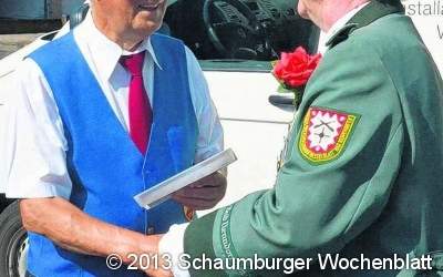 Seit 60 Jahren bläst Heinz Voss Trompete