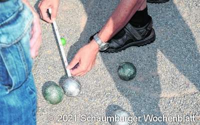 Boulefreunde suchen noch
mitspielende Mannschaften