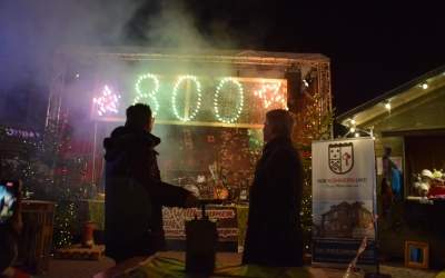 „800-Jahre-Stadthagen“ Abschluss auf dem Weihnachtsmarkt