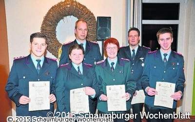 Ortsbrandmeister Dirk Kober stolz auf 