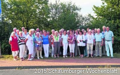 Chor auf Tagestour in der Heide