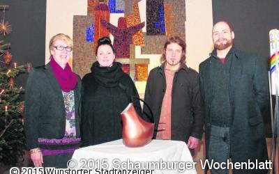 Eine neue Taufkanne für die Kirche