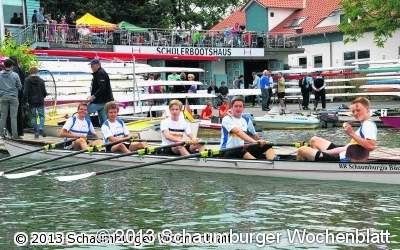 Ruderriege erfolgreich auf dem Maschsee