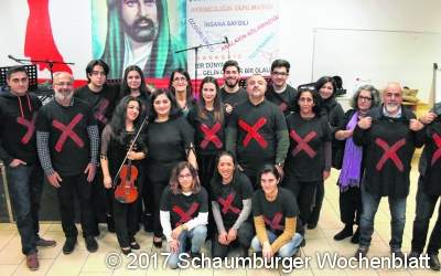 Ein Zeichen der Solidarität für die Aleviten in Malatya