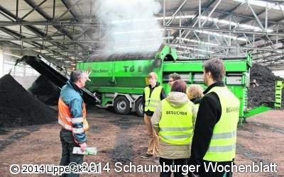 Schüler erhalten grüne Einblicke