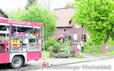 Neun verletzte Personen bei einem Wohnhausbrand