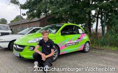 Großer Erfolg für
Timo im Autoslalom