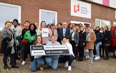 „Schule ohne Rassismus – Schule mit Courage“ Auszeichnung für Ludwig Fresenius Schule