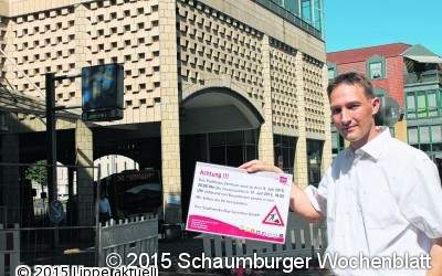 Parkhaus Zentrum und ZOB gesperrt