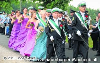 Majestäten gebührend gefeiert