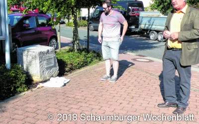 Ein Findling erinnert jetzt an einen 