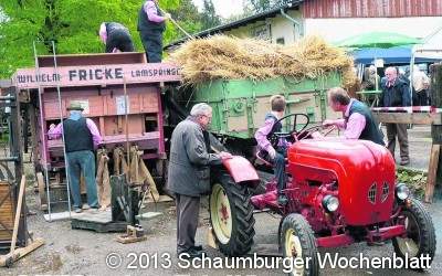 Erntefest mit einem buntem Programm