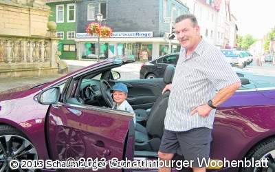 Fußgängerzone im Zeichen des Automobils