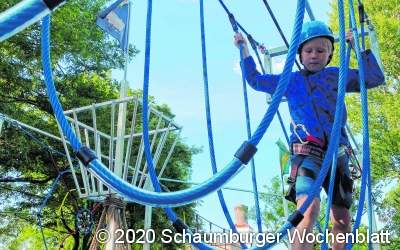 Freizeitpark für Kinder eingerichtet