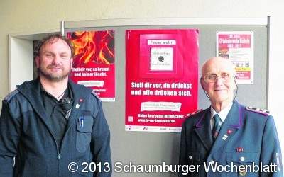 Seit 70 Jahren in der Feuerwehr