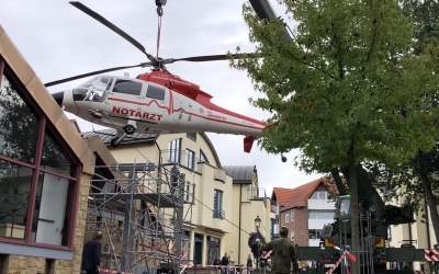 Hubschrauber am Haken