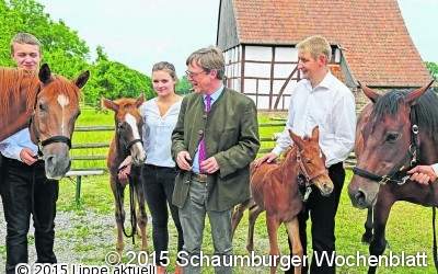 Sennerfohlen getauft