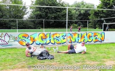 Der Fußballkäfig hat ein neues Gesicht
