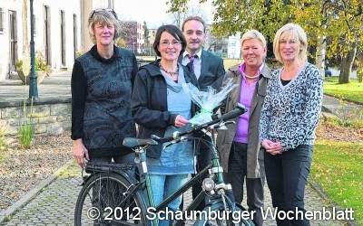 Heike Leister fährt 216 Kilometer Arbeitsweg mit dem Rad