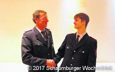 Wilhelm Sölter ist weiter Ortsbrandmeister
