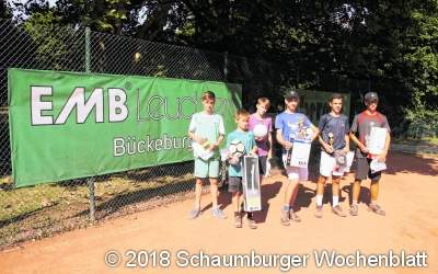 Die Bückeburger EMB Junior Open waren ein voller Erfolg