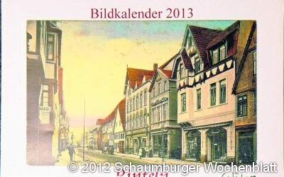 Historischer Kalender mit Rintelner Motiven