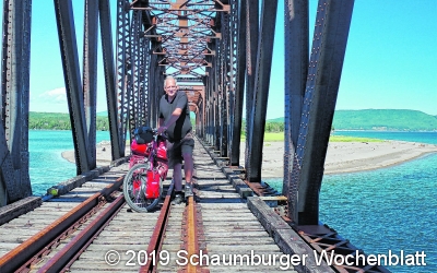Über 6.000 Kilometer quer durch Kanada - nur mit dem Fahrrad
